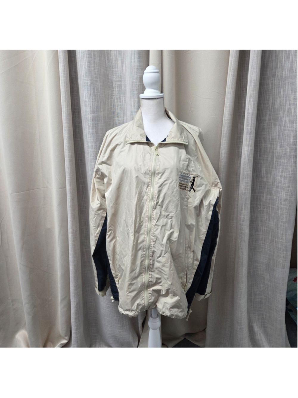VTG Cheneral Tomb of the Unknown Soldier Windbreaker Men's 2XL Veteran Military